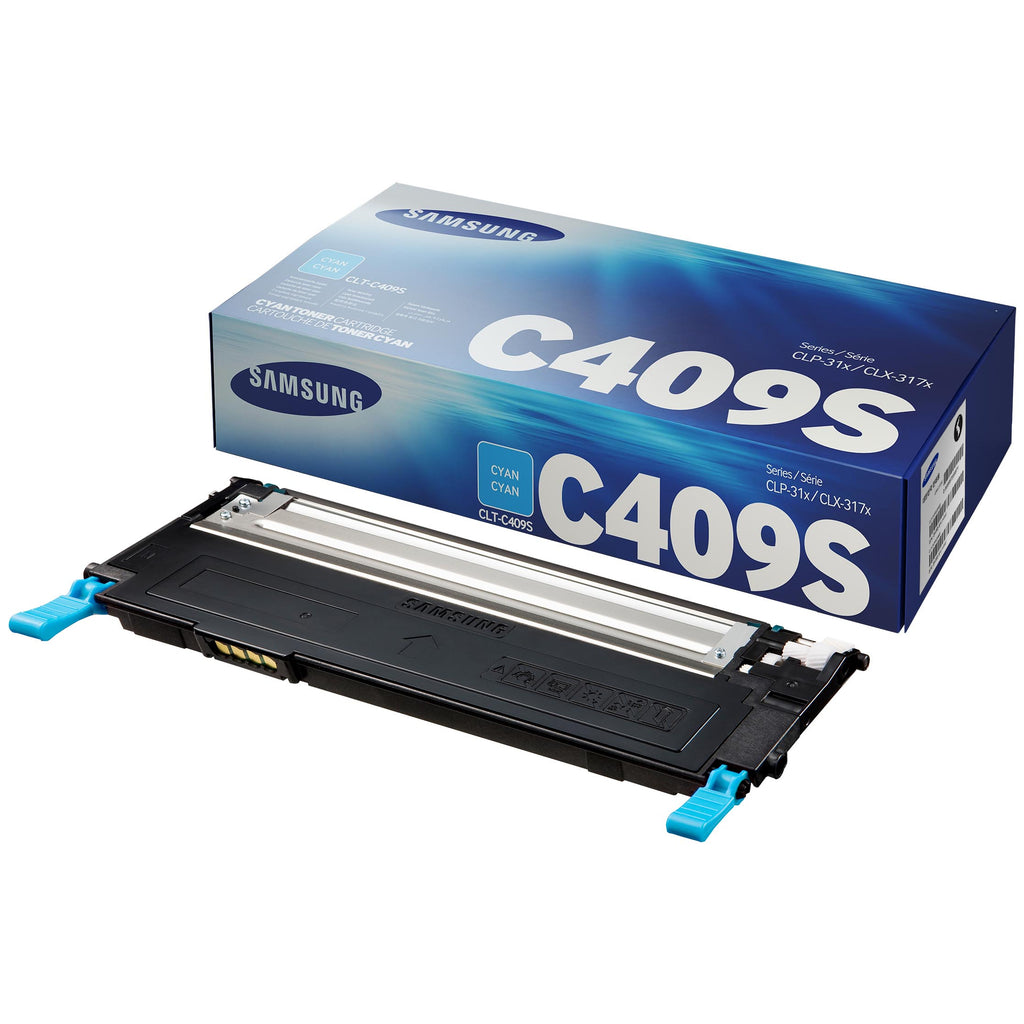 Samsung CLT-C409S Cyan Toner Cartridge in Qatar 400969| Smart Supply Hub OEM Brand Toner Cartridge CL3000 CYN TNR CTG (125)