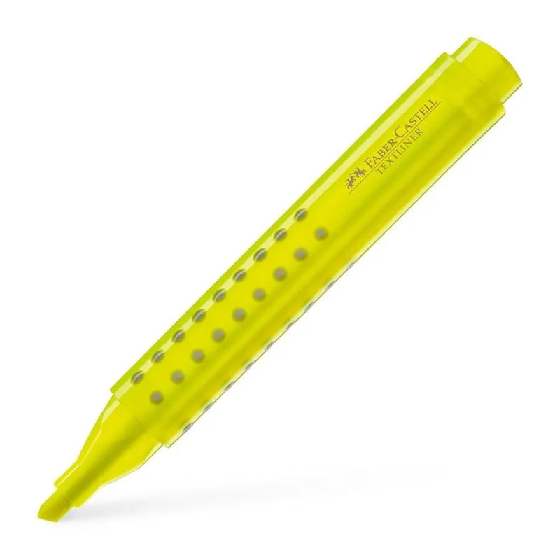 FABER-CASTELL GRIP HIGHLIGHTER PKT OF 10PC YELLOW FC154307