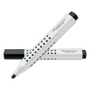 FABER-CASTELL WHITEBOARD MARKER GRIP ROUND TIP 1583 BLACK FC158399