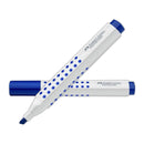FABER-CASTELL WHITEBOARD MARKER GRIP CHISEL TIP 1586 BLUE FC158651