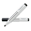 FABER-CASTELL WHITEBOARD MARKER GRIP CHISEL TIP 1586 BLACK FC158699
