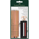 FABER-CASTELL PITT MONOCHROME SET, 9 PIECES FC112998