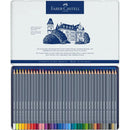 FABER CASTELL GOLD FABER AQUA WATER COLOR PENCIL TIN OF 36 COLOR  FC114636