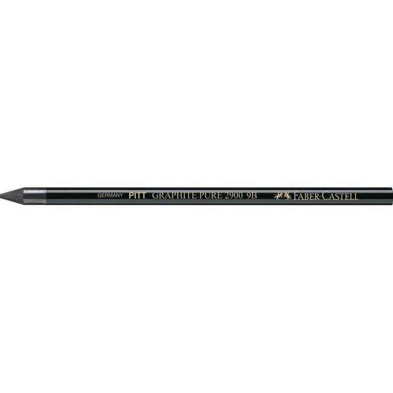 FABER-CASTELL GRAPHITE PENCIL PITT GRAPHITE PURE 9B FC117309