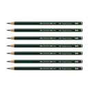 FABER-CASTELL GRAPHITE PENCIL CASTELL9000 4B FC119004