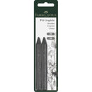 FABER-CASTELL  PITT 2B&4B GRAPHITE CRAYONS SETS OF 2  FC129990