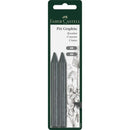 FABER-CASTELL PITT 6B&9B GRAPHITE CRAYONS SETS OF 2 FC129991