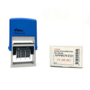 Shiny Self Ink Stamp Dater Approved (S-404UK)