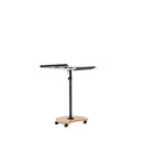 Mobile lacquered flipchart board with 2 arms transformable into a table Rocada made in Spain NAT0618