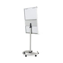 Mobile flipchart board RD-617 with 2 arms magnetic Rocada made in Spain