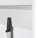 Mobile flipchart board RD-617 with 2 arms magnetic Rocada made in Spain