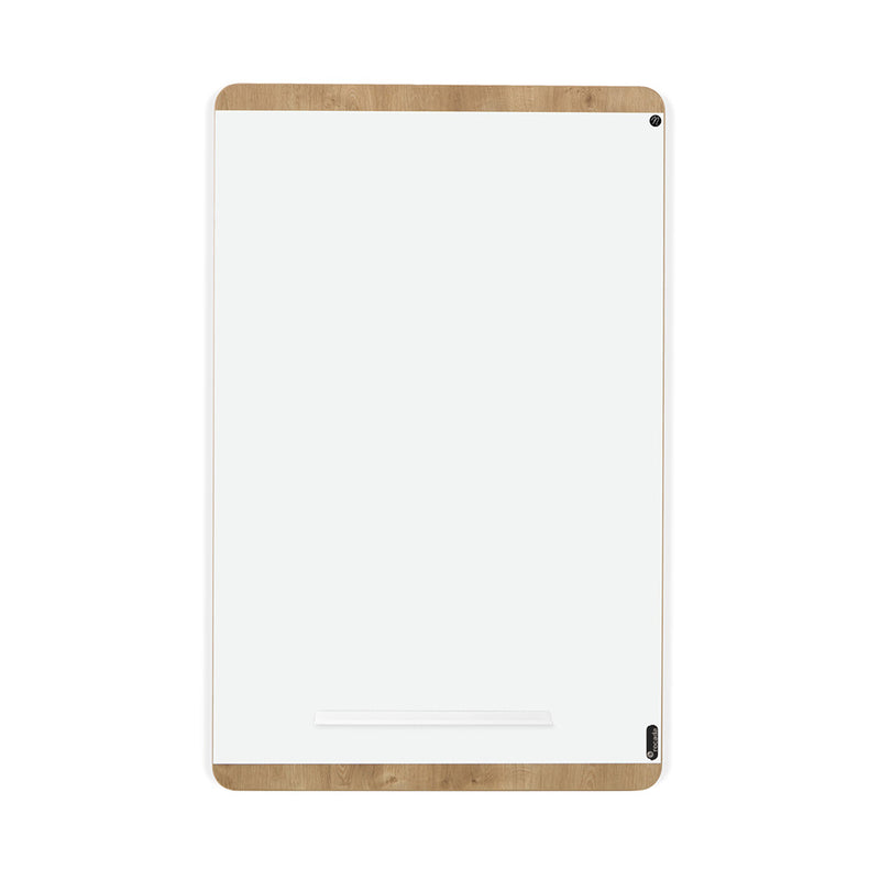 Natural - whiteboard magnetic and lacquered Rocada made in Spain - NAT6420 melamine oak finish panel