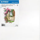 MAXI STRETCHED CANVAS BOARD 380GSM 20X20CM (MX-CNV3-2020)