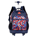 NOMAD KIDS SECONDARY TROLLEY COLORED STRIPE BAGS (ND-TB18CS)