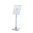 Display adjustable poster stand BS0706S A3 white Rocada made in Spain