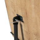 Mobile lacquered flipchart board with 2 arms transformable into a table Rocada made in Spain NAT0618