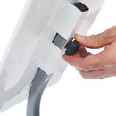 Display adjustable poster stand BS0706S A3 white Rocada made in Spain