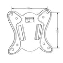 Premium Ultra Thin Fixed Tv Wall Mount