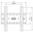 Premium Heavy Duty Tilting TV Wall Mount