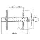 Premium Economy Tilting TV Wall Mount