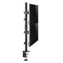 Premium Vertical Dual-Monitor Steel Articulating Monitor Mount
