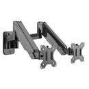 Premium Gas Spring Arm Double Monitor Wall Mount