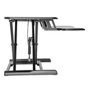 Premium Gas Spring Sit-Stand Desk Converter With Keyboard Tray Ergonomic Mount