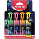 MAPED DEEP SEA HIGHLIGHTER SET OF 4 COLOR (MD-740710)