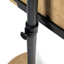 Mobile lacquered flipchart board with 2 arms transformable into a table Rocada made in Spain NAT0618