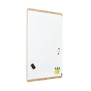 Natural - whiteboard magnetic and lacquered Rocada made in Spain - NAT6420 melamine oak finish panel