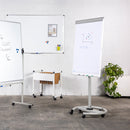 Mobile flipchart board RD-617 with 2 arms magnetic Rocada made in Spain