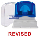 Shiny OA Pre-inked Stamp Revised Red (EN193-PG)