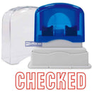 Shiny OA Pre-inked Stamp Checked (EN004-PG)