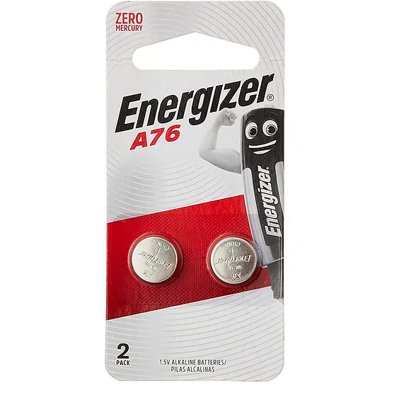 Energizer LR44 Battery A76 (Pack of 2)