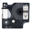 Compatible Dymo D1 1805433 24mm x 5.5m Label Tape Black on Clear