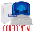 Shiny OA Pre-inked Stamp Confidential Red