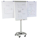Mobile flipchart board RD-617 with 2 arms magnetic Rocada made in Spain