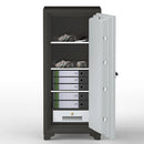 Godrej Fire Resistant Electronic Locker with Override Key (FR1260-EL+KL)
