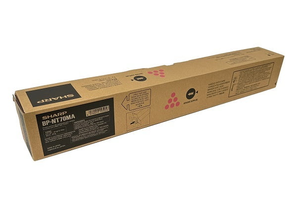 Sharp BP-FT70MA Magenta Toner Cartridge, ~24,000 Pages Yield, For BP-50C31 | BP-FT70MA