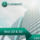 برنامج الرسم CADMATE ثنائي وثلاثي الأبعاد