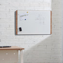 Natural - whiteboard magnetic and lacquered Rocada made in Spain - NAT6420 melamine oak finish panel