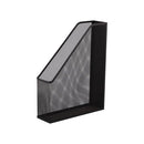Metal Mesh Magazine Holder Black