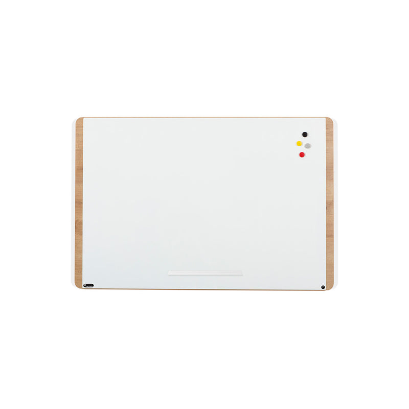Natural - whiteboard magnetic and lacquered Rocada made in Spain - NAT6420 melamine oak finish panel