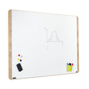 Natural - whiteboard magnetic and lacquered Rocada made in Spain - NAT6420 melamine oak finish panel