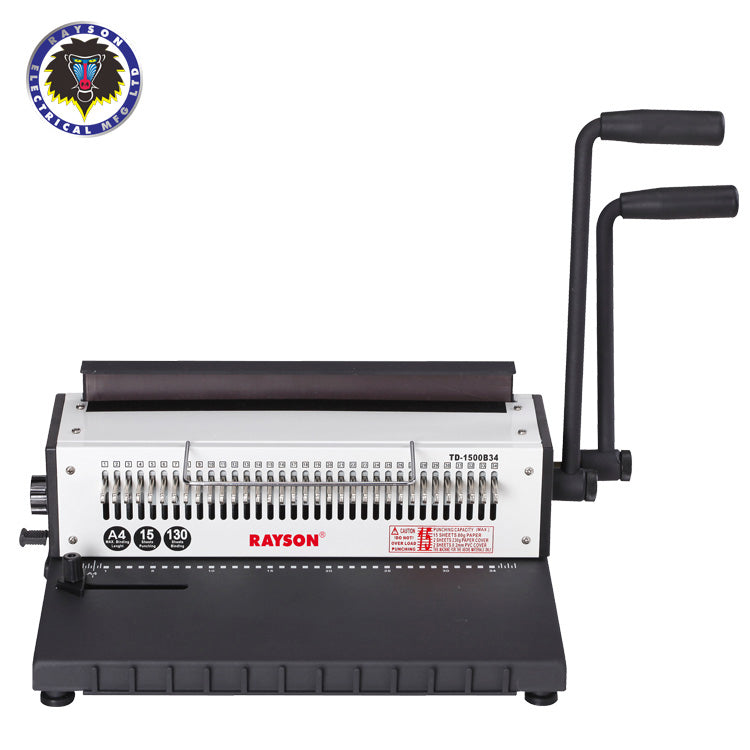 Rayson TD-1500B34 Manual Wire Binding Machine (3:1)