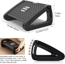 Adjustable Ergonomic Under-Desk Foot Rest with Massage Points and Rollers for Home & Office