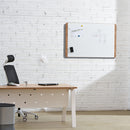 Natural - whiteboard magnetic and lacquered Rocada made in Spain - NAT6420 melamine oak finish panel