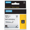 Dymo Rhino Tape self laminating 24mmx5.5m white nylon (DY1734821)