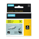 Dymo Rhino heat shrink tube 12mmx1.5m yellow (DY18056)