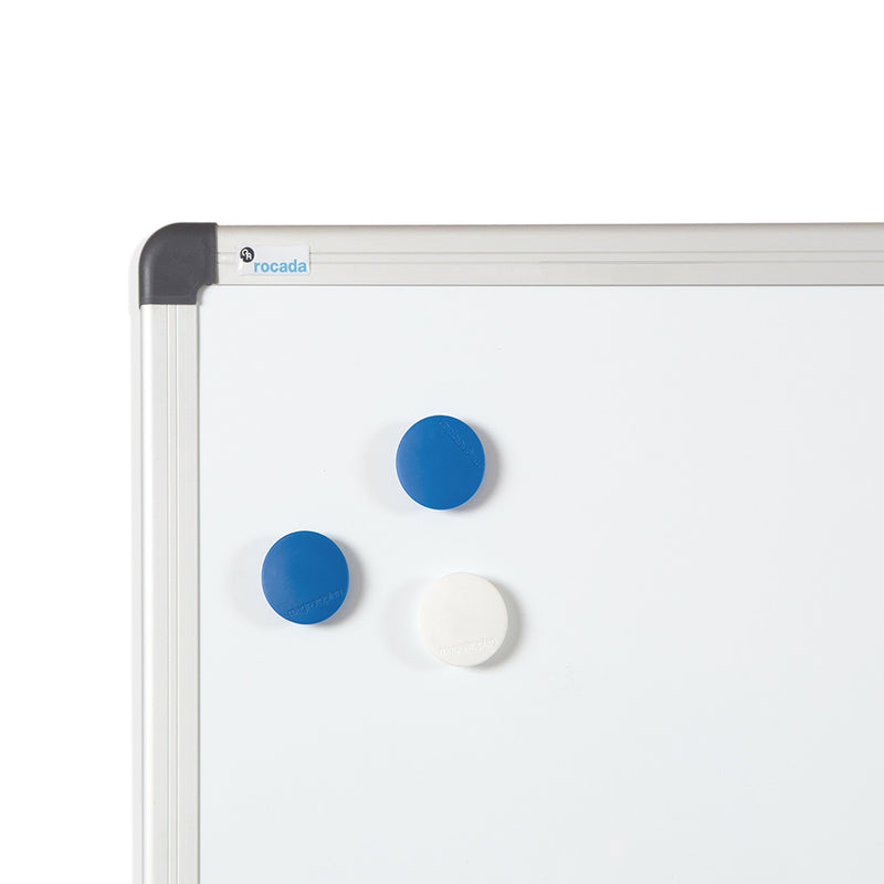 LACQUERED WHITEBOARD WITH ALUMINIUM FRAME 120x150CM ROCADA RD6407 MADE IN SPAIN- 2 Year Surface Warranty